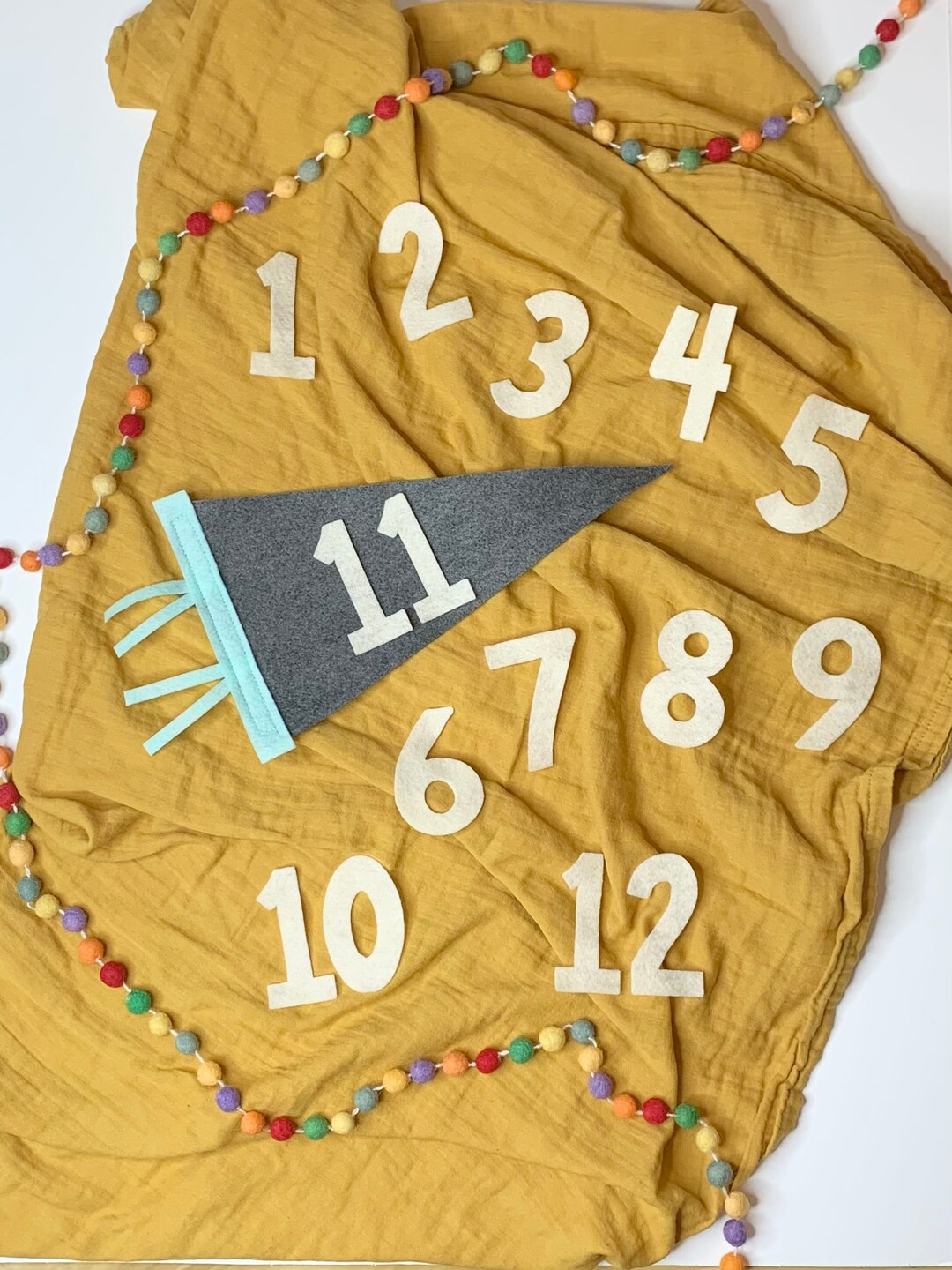 Monthly Milestone Pennant | Etsy (US)