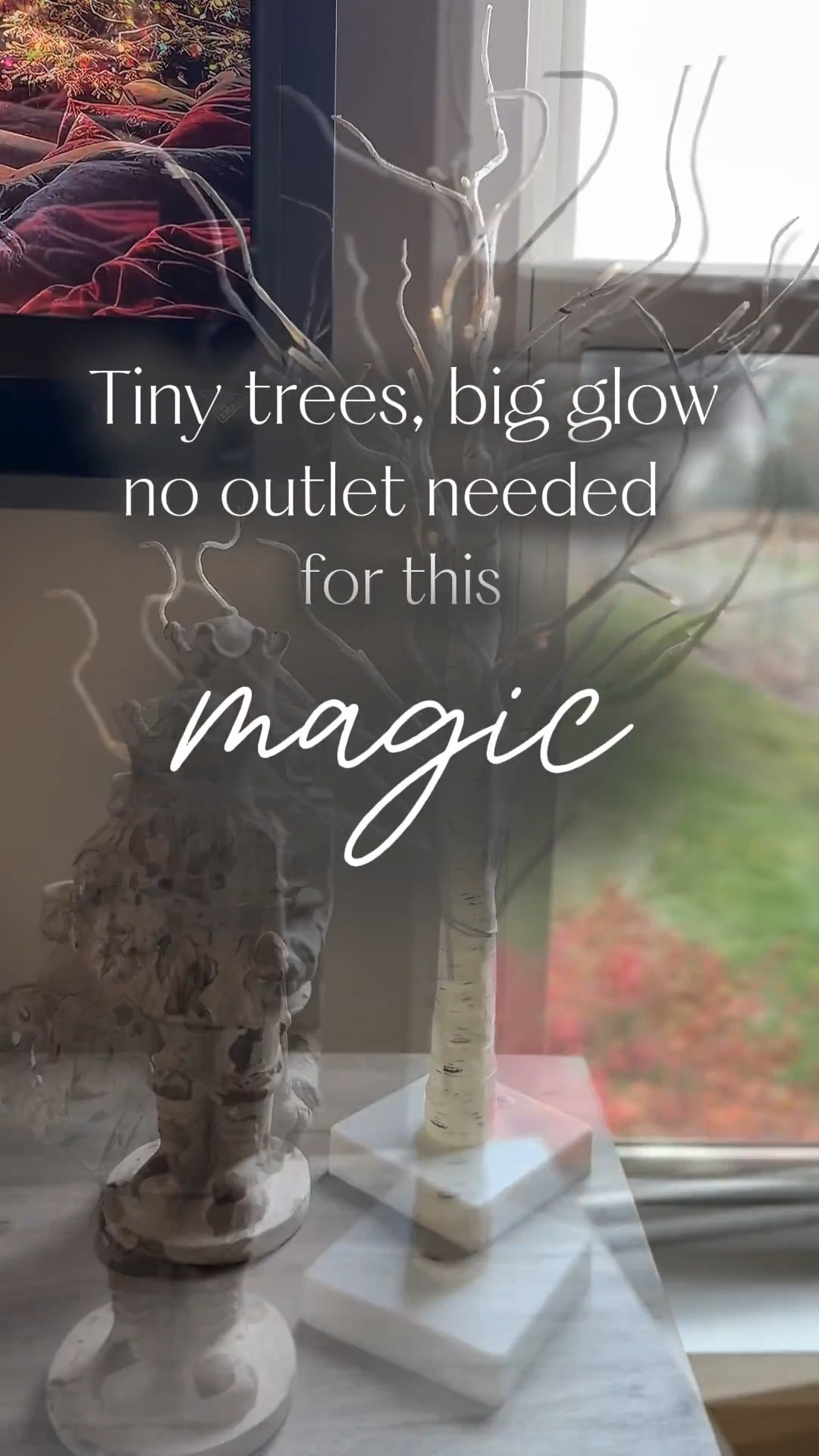 These holiday decor birch trees throw off a subtle light that looks beautiful in any room. The lit birch trees are powered by batteries so they can be used almost anywhere! They are sold in a set of 2.

Ways to shop:🛍️
*link in bio
*Comment TREE for a 🔗
please make sure you are following me so the link can be delivered to your DMs. 
*For 24 hours, a link 🔗will be in my stories.
*After that, please visit my December highlights for the link.🌸

Hey, friends! I’m Laura. By day, I’m shaping little minds as a teacher, and by night, I’m here sharing deals and all the things I love. Because life’s too short not to love what you wear and decorate with.

Like❤️-Share📩-Follow✅
for home 🏠, beauty 💄, and fashion 👗deals!

#amazonmusthaves #amazonfind #founditonamazon #labellrecommends #holidaydecor #birchtreedecor #christmasdecorating #littrees #manteldecor 

Birch tree decor
Holiday decor
Mantel decor
Christmas decorations

#LTKHoliday #LTKFindsUnder50 #LTKHome