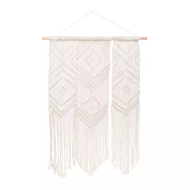 Large Hand Woven Macrame Wall Hanging | Kirkland's Home