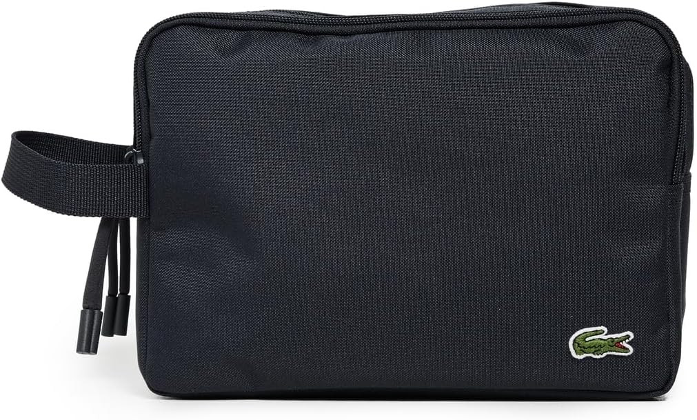 Lacoste Men's Neocroc Toilet Kit, Abimes Black, One Size | Amazon (US)