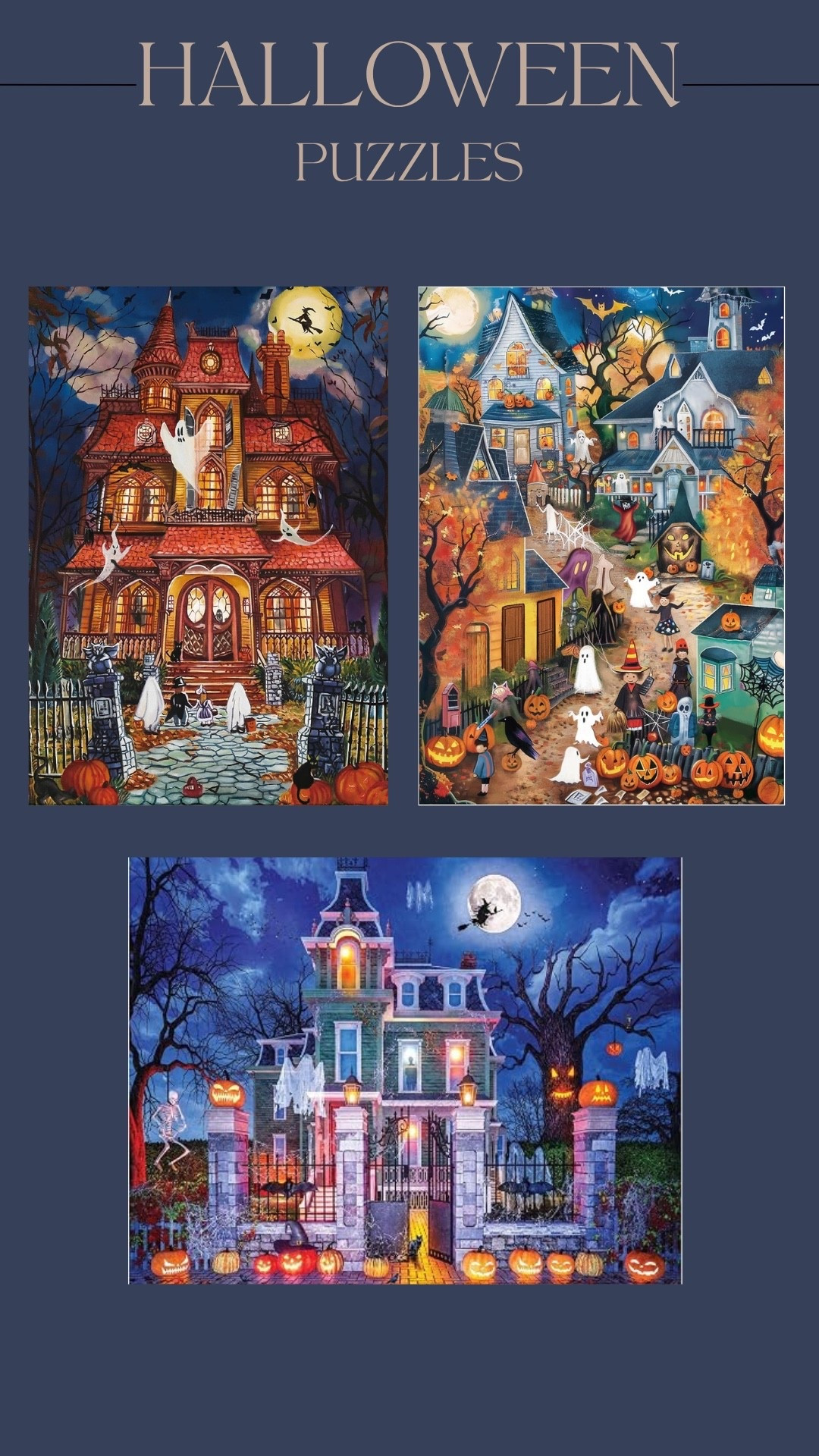 Nothing says cozy season quite like a Halloween puzzle on a chilly evening. ✨🎃

cozy nights, Halloween finds, fall aesthetic, Amazon home, spooky season

#LTKSeasonal
