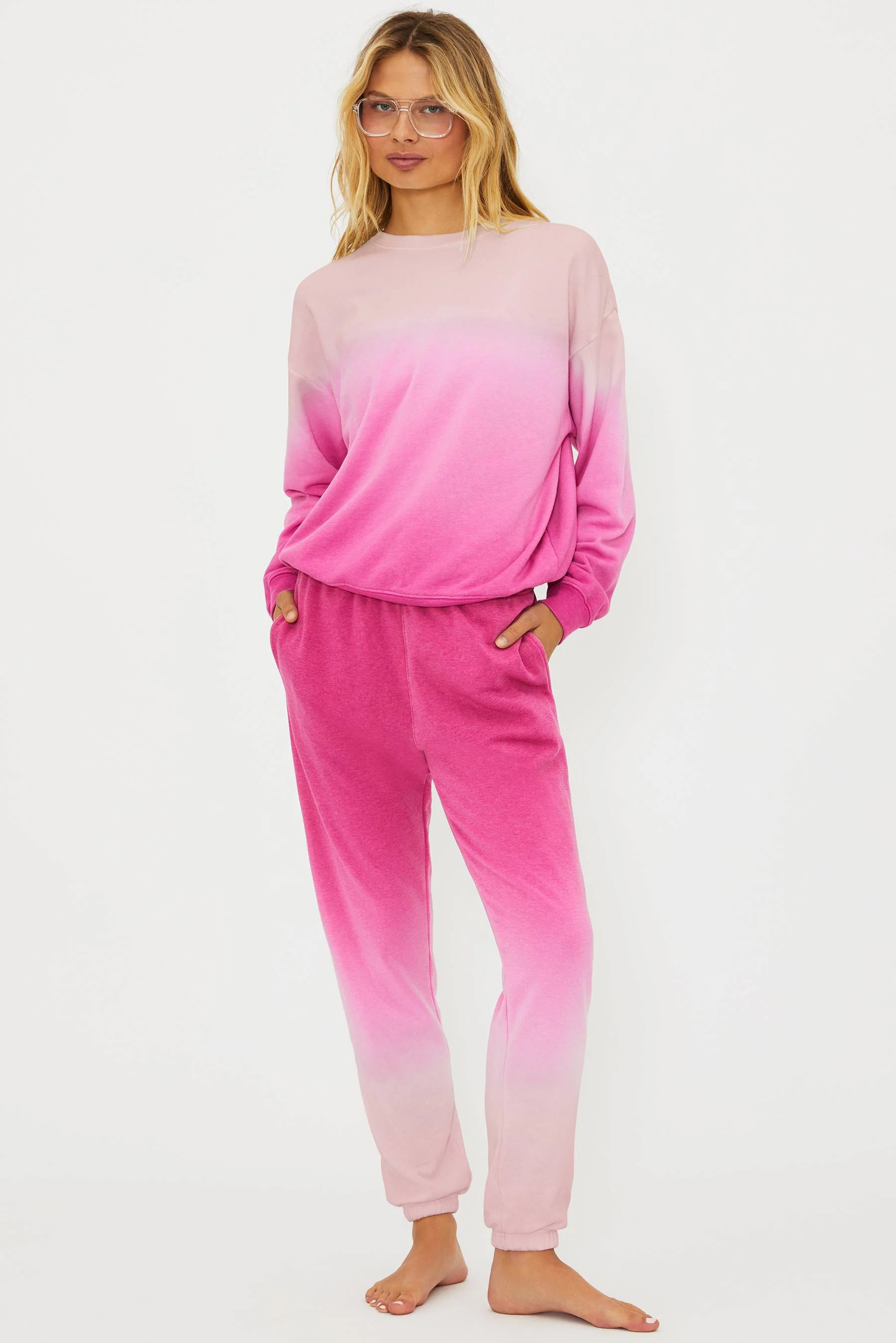 ISABELLA PANT PINK OMBRE | Beach Riot
