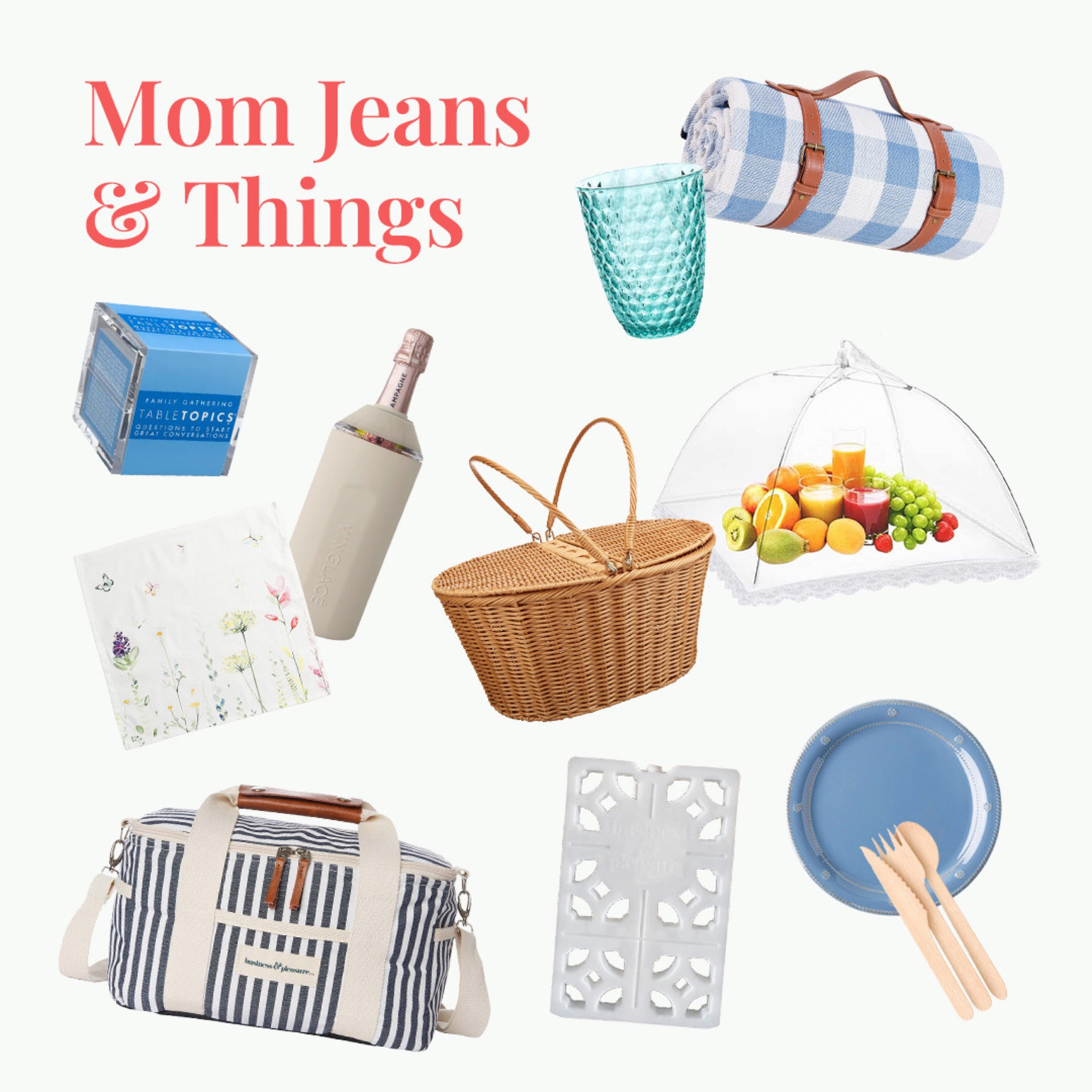 Summer picnic essentials! 
#MJAT #momjeansandthings #picnicbasket #markandgraham #summer #amazonfavorites #picnic #businessandpleasure #cooler #picnicblanket #outdoorblanket

#LTKSeasonal