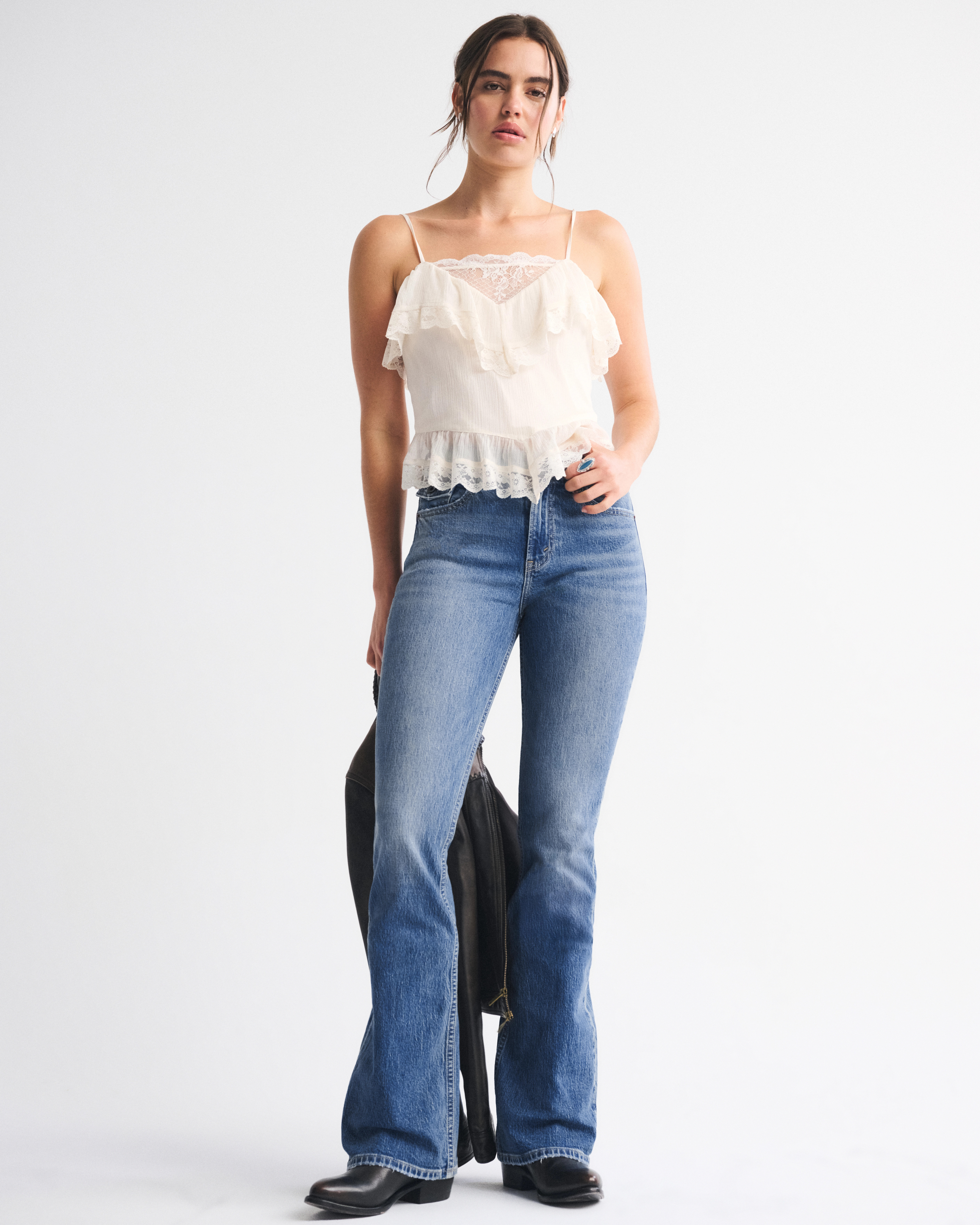 High Rise Bootcut Jean | Abercrombie & Fitch (US)