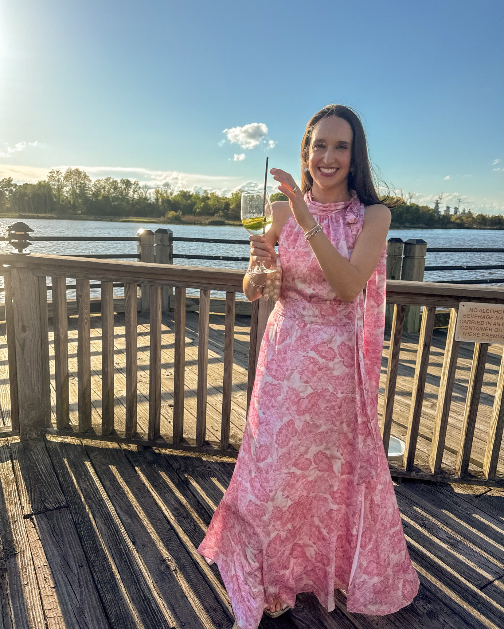 Such a pretty dress for a rehearsal dinner or wedding! TTS wearing a 4

#LTKWedding