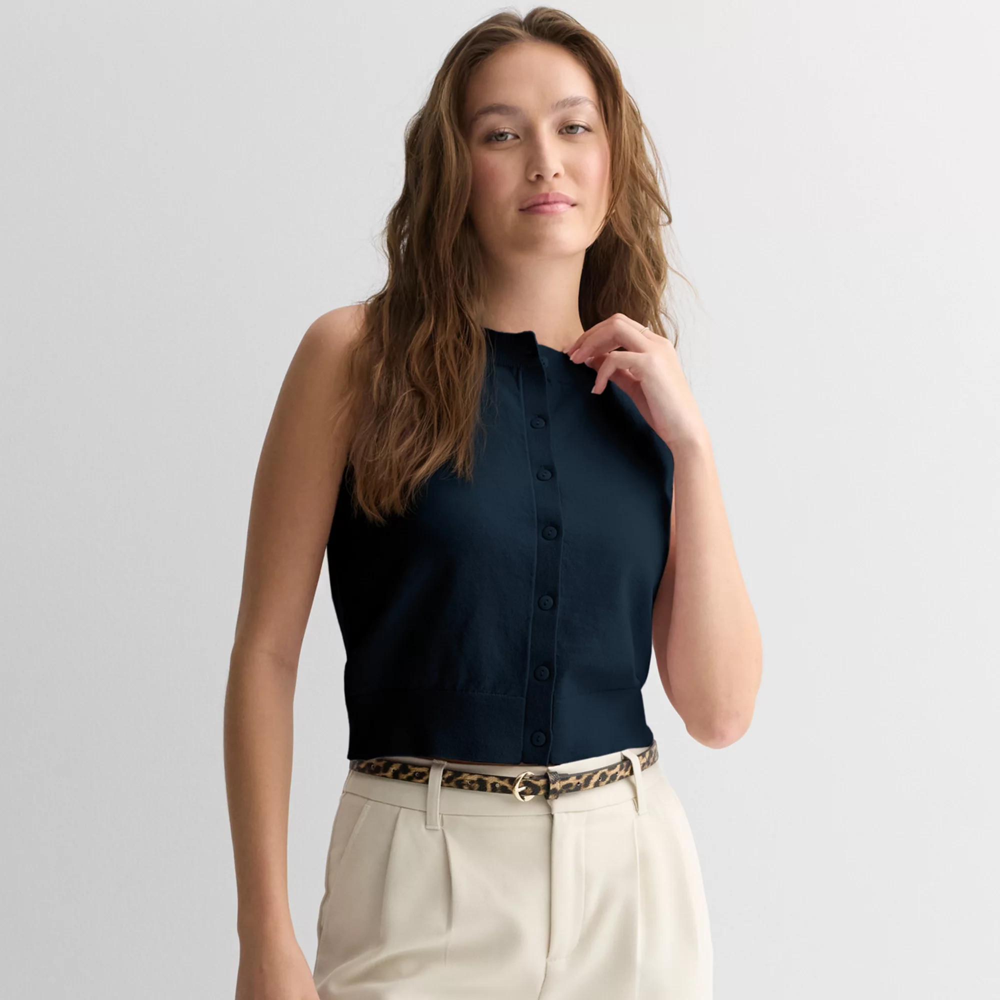 Juniors' SO® Lightweight Sleeveless Cardigan | Kohl's