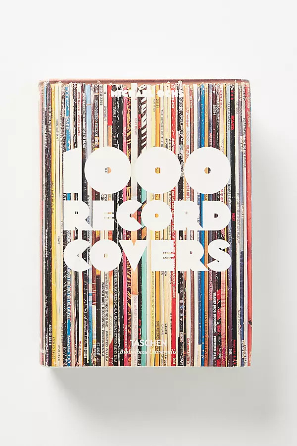 1,000 Record Covers Hardcover Coffee Table Book | Anthropologie (US)