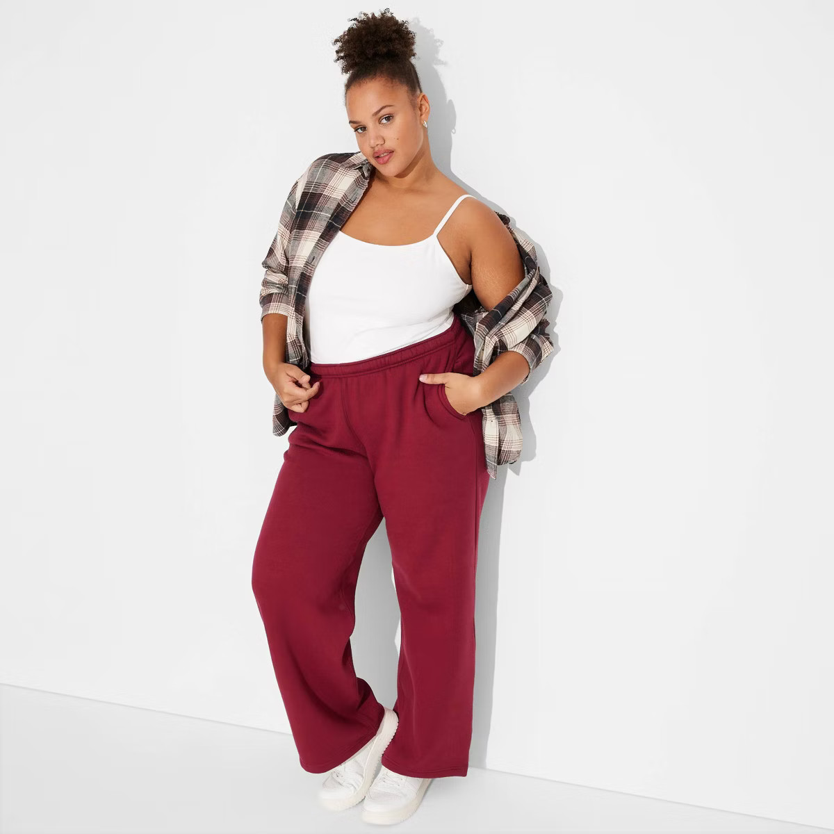 Women's High-Rise Straight Leg Sweatpants - Wild Fable™ | Target