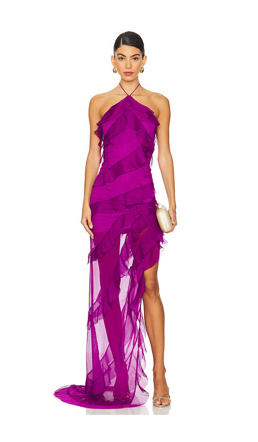 ELLIATT Mia Gown in Purple. Taglia S. Also in L, M, XL, XS, XXL. | Revolve Clothing (Global)