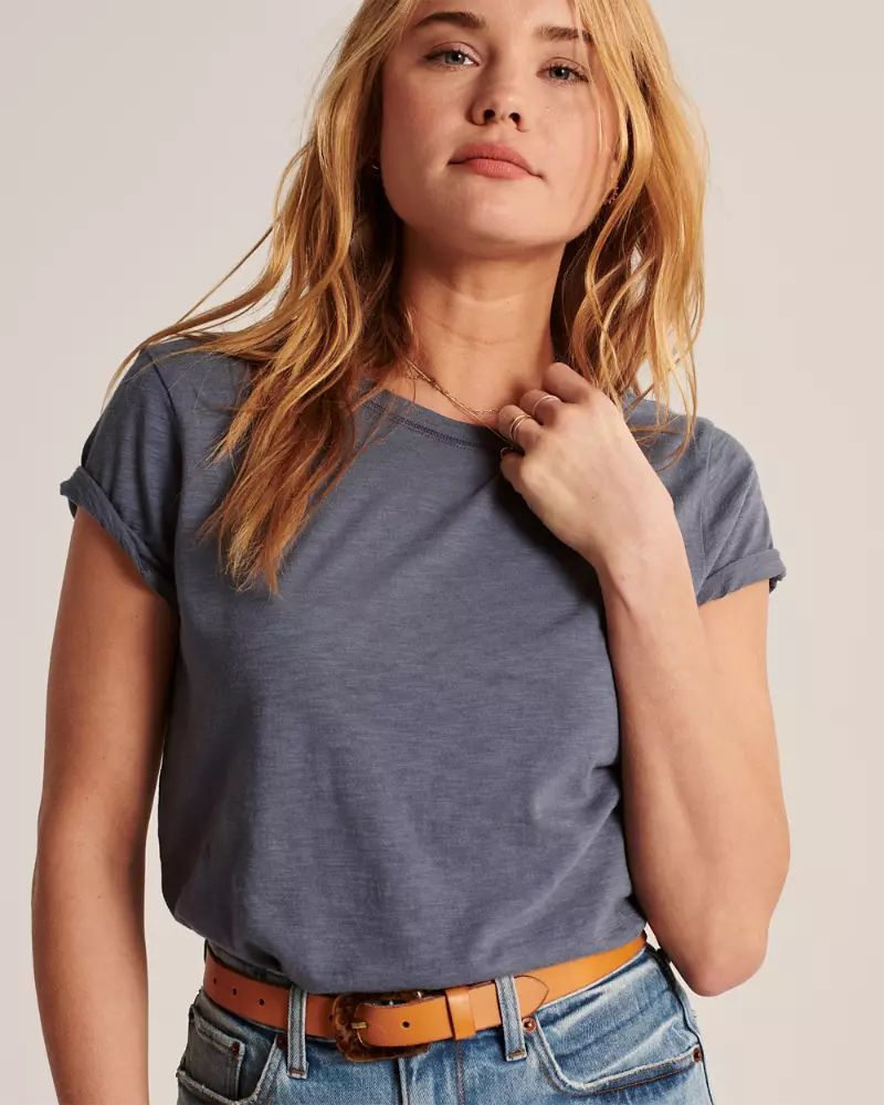Short-Sleeve Relaxed Tee | Abercrombie & Fitch US & UK