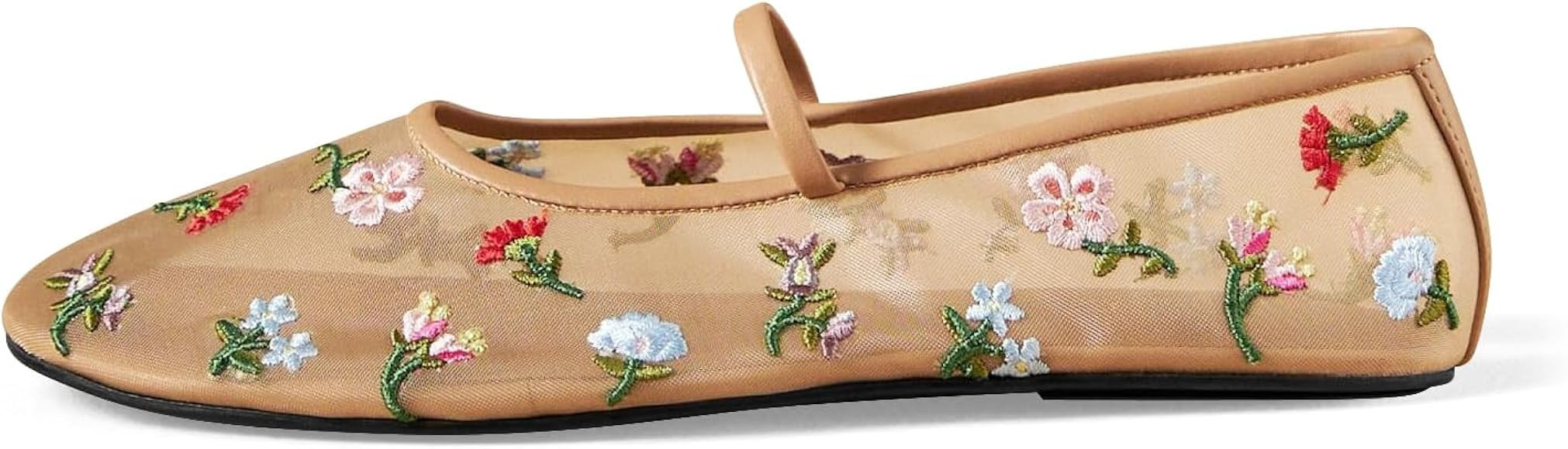 Dsevht Mesh Ballet Flats Shoes for Women Slip On Ballerina Shoes Round Toe Comfortable Casual Wor... | Amazon (US)