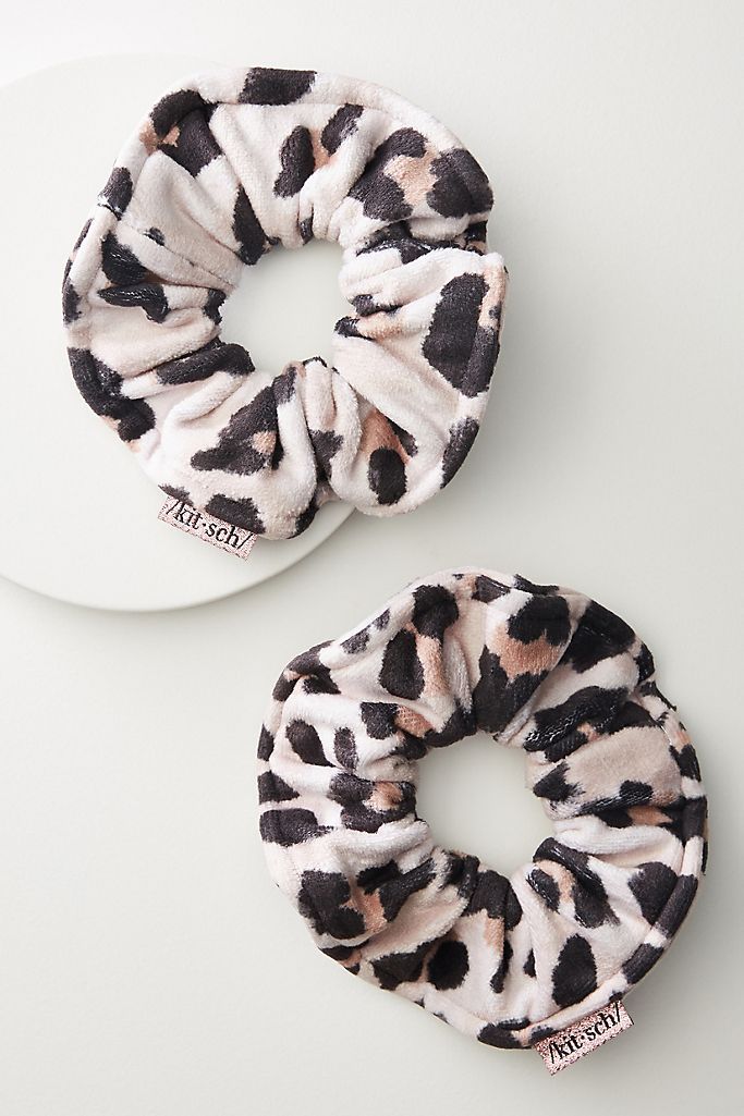 KITSCH Cleanse Ritual Microfiber Scrunchie Set | Anthropologie | Anthropologie (US)