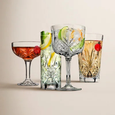 Dublin Crystal 8 Piece Mixology Glass Set | Wayfair North America