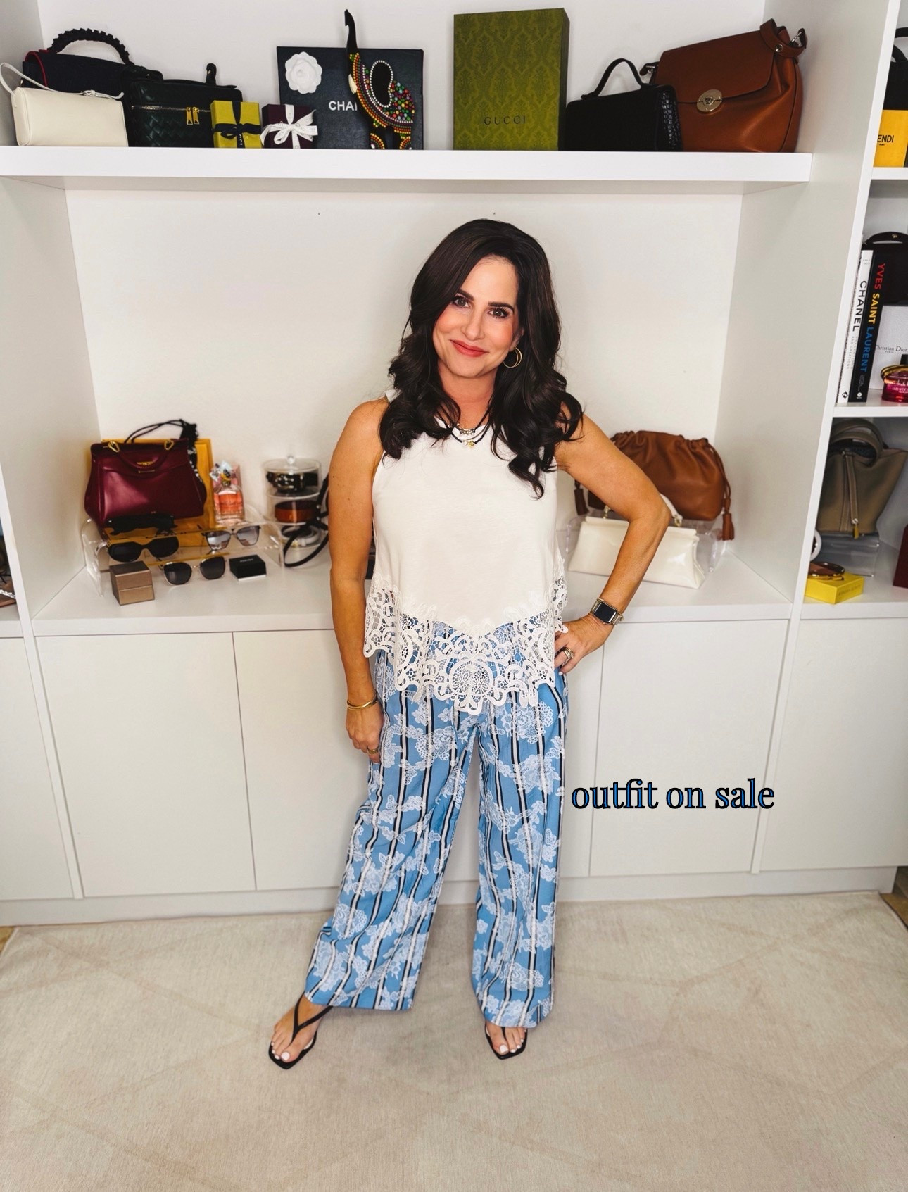 Sale Alert ! Top and pants are so comfy , perfect for those hot days and vacation looks. Top sm , pants XS .

#LTKOver40 #LTKPetite #LTKSaleAlert