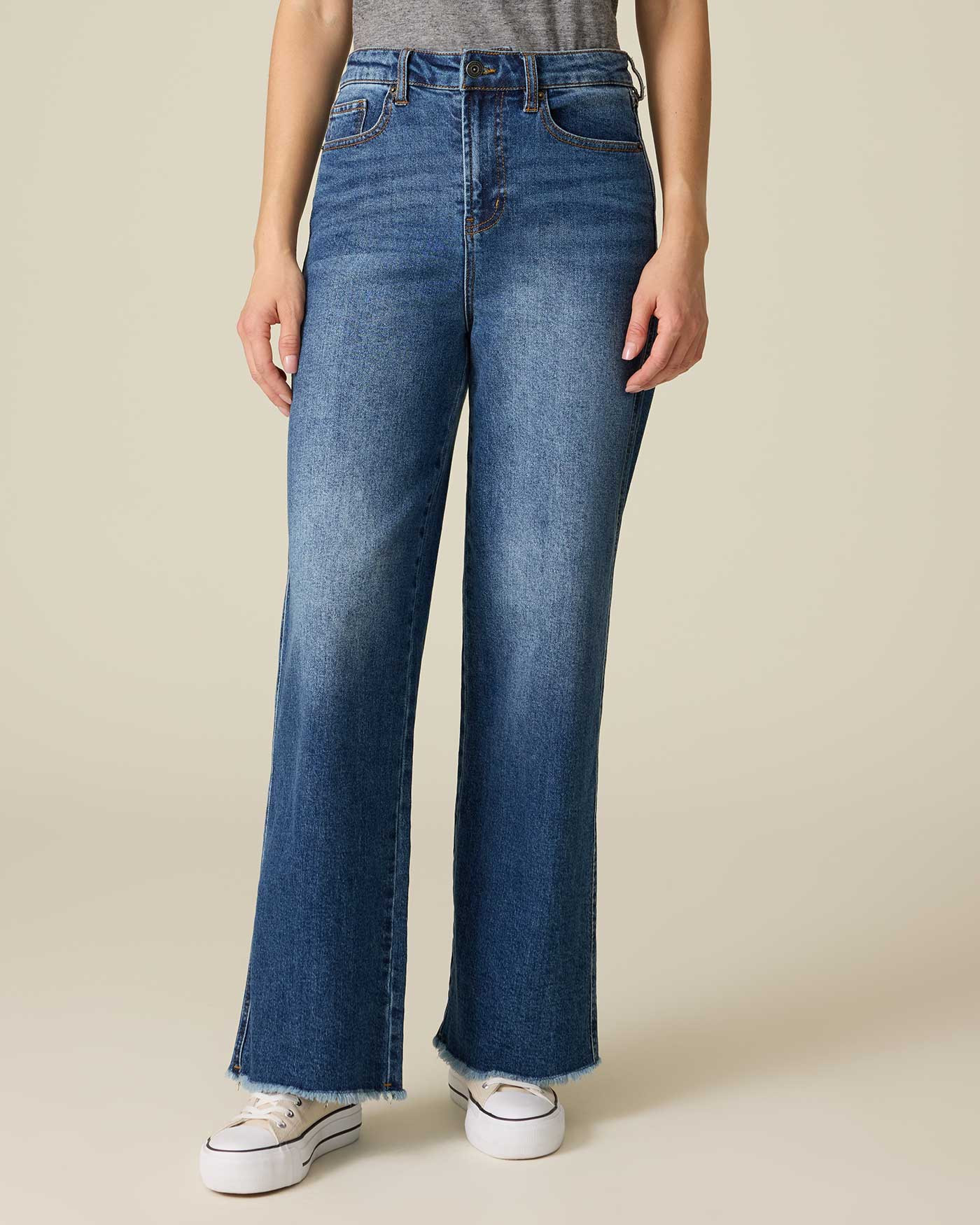 BLAKE HIGH-RISE WIDE-LEG JEAN | Flag & Anthem