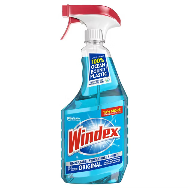 Windex Glass Cleaner Original Blue Spray - 26 fl oz | Target