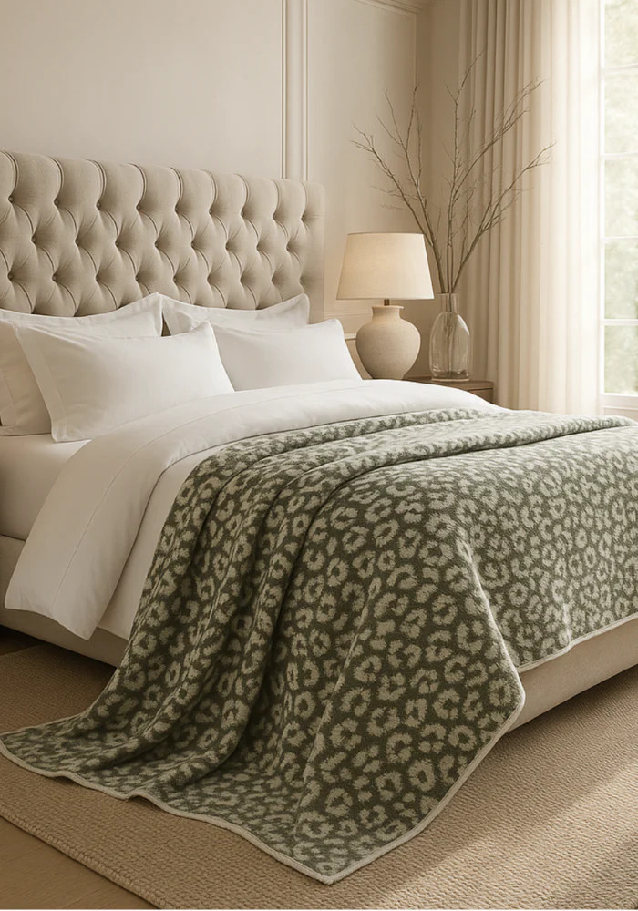 Leopard Buttery Blanket | The Styled Collection