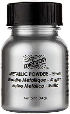 Mehron Makeup Metallic Powder (.5 Ounce) (Silver) | Amazon (US)