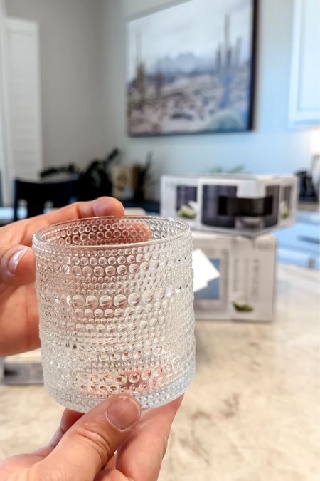 My new drinking glasses have been amazing!! They’re so sturdy & well made, and the price was the best part! I’ve wanted these hobnail style glasses for so long, but I was never willing to spend a ton on them… so finding these on such a great sale made me so excited!! {they come in tall & short, as well as a clear & smoky color}

#LTKfindsunder50 #LTKsalealert #LTKhome