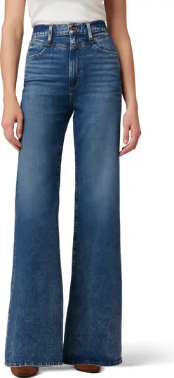 The Goldie High Waist Wide Leg Palazzo Jeans | Nordstrom