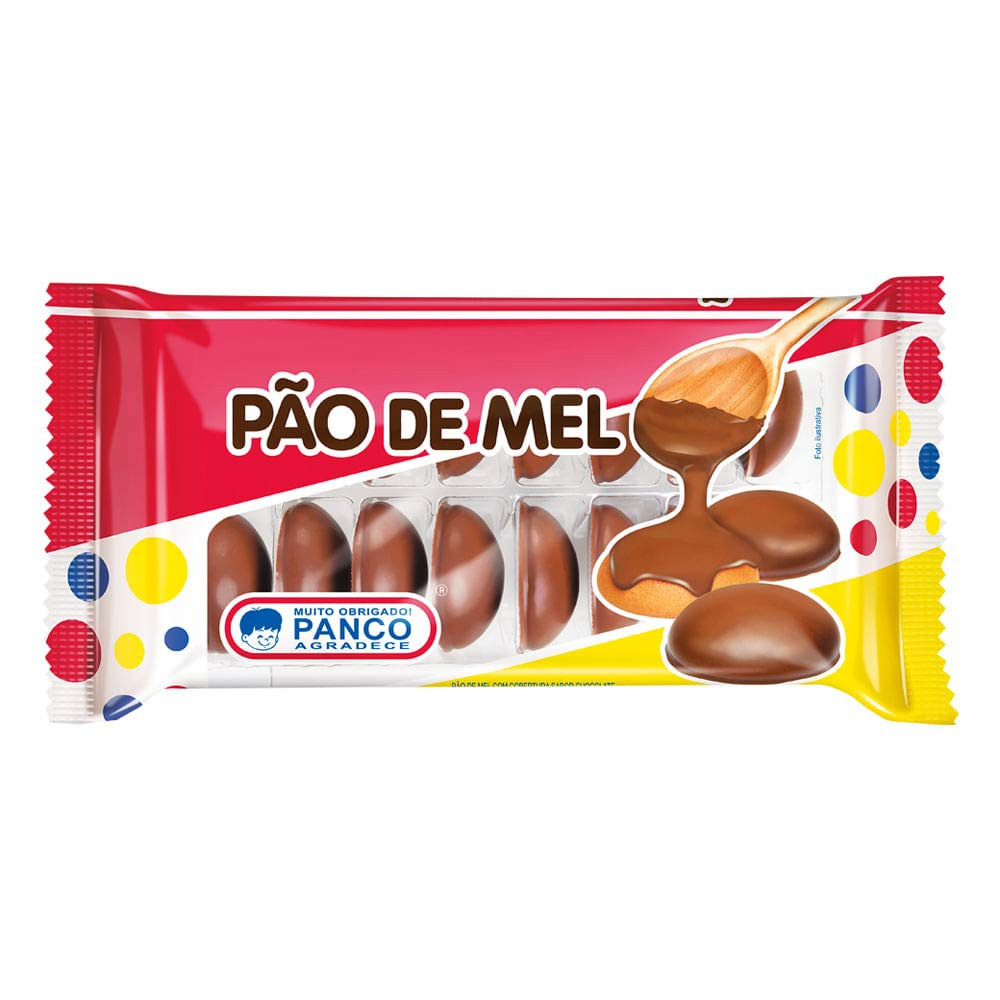 Pão de Mel com Chocolate c/16 - Panco | Amazon (BR)