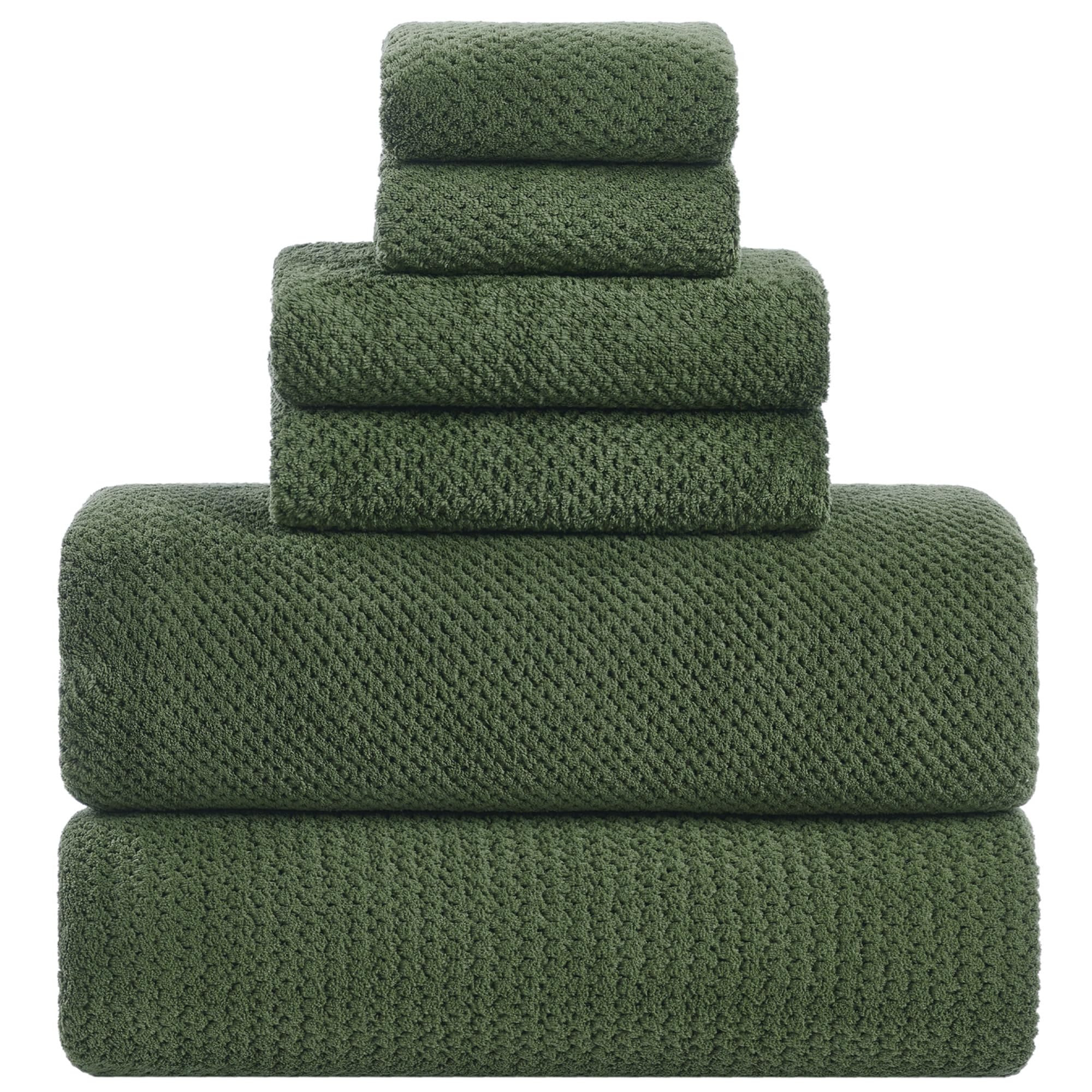 BXRBXR Bath Sheets 40x80 Inches Extra Large Bath Towels Set of 6 Super Soft Absorbent Quick Dry L... | Amazon (US)