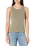 Michael Stars womens Tank T Shirt, Olive, One Size US | Amazon (US)