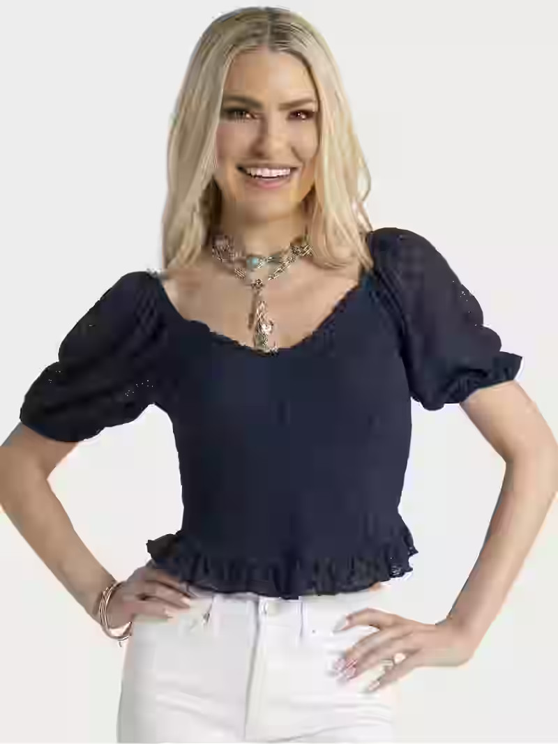 Jessica Simpson Women's Verona Lace Top, Sizes XS-XL - Walmart.com | Walmart (US)