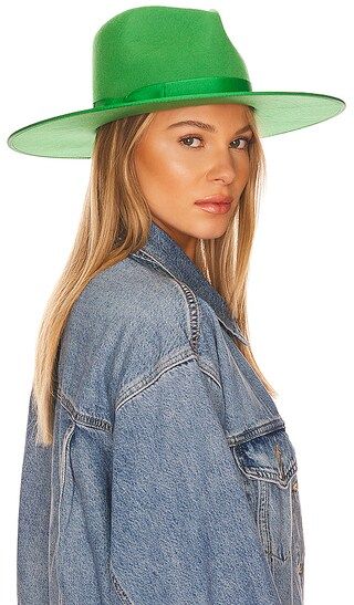 Green Rancher Hat in Green | Revolve Clothing (Global)
