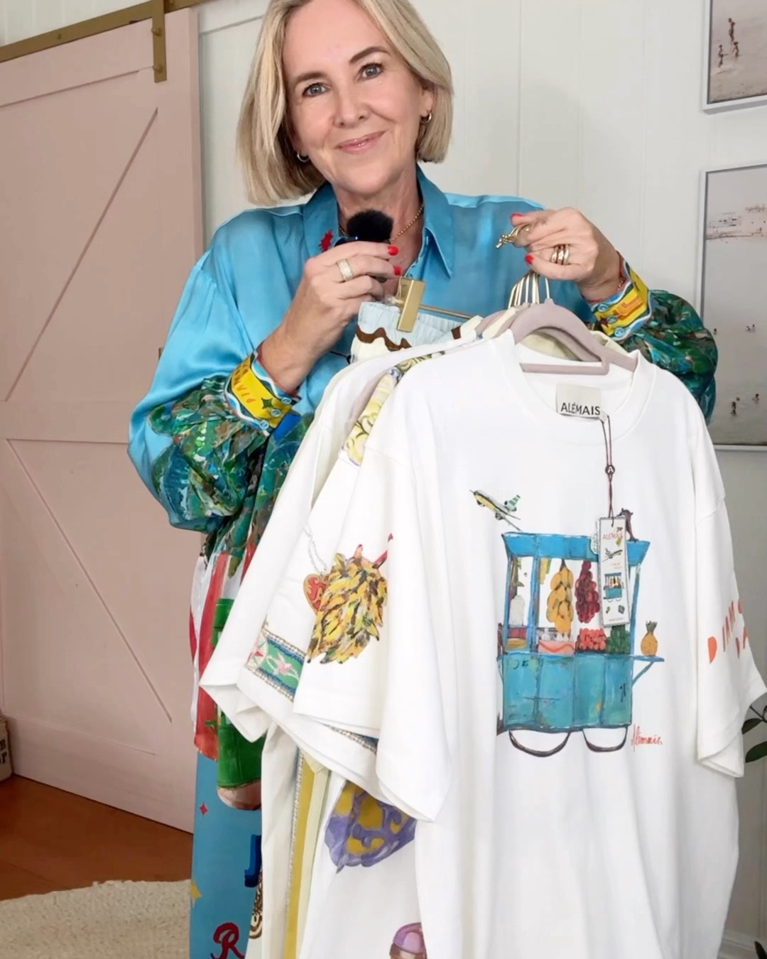 Alemais Fall 2024: 3 pant set try on 

All Aboard Silk Shirt - size 10
All Aboard Silk Pant - size 12
Elixir Shirt - size 10
Elixir pant - size 12
Relic Shirt - size 12 (size 10 better)
Relic Pant - size 10 (size 12 better)

#LTKaustralia #LTKmidsize #LTKover50style