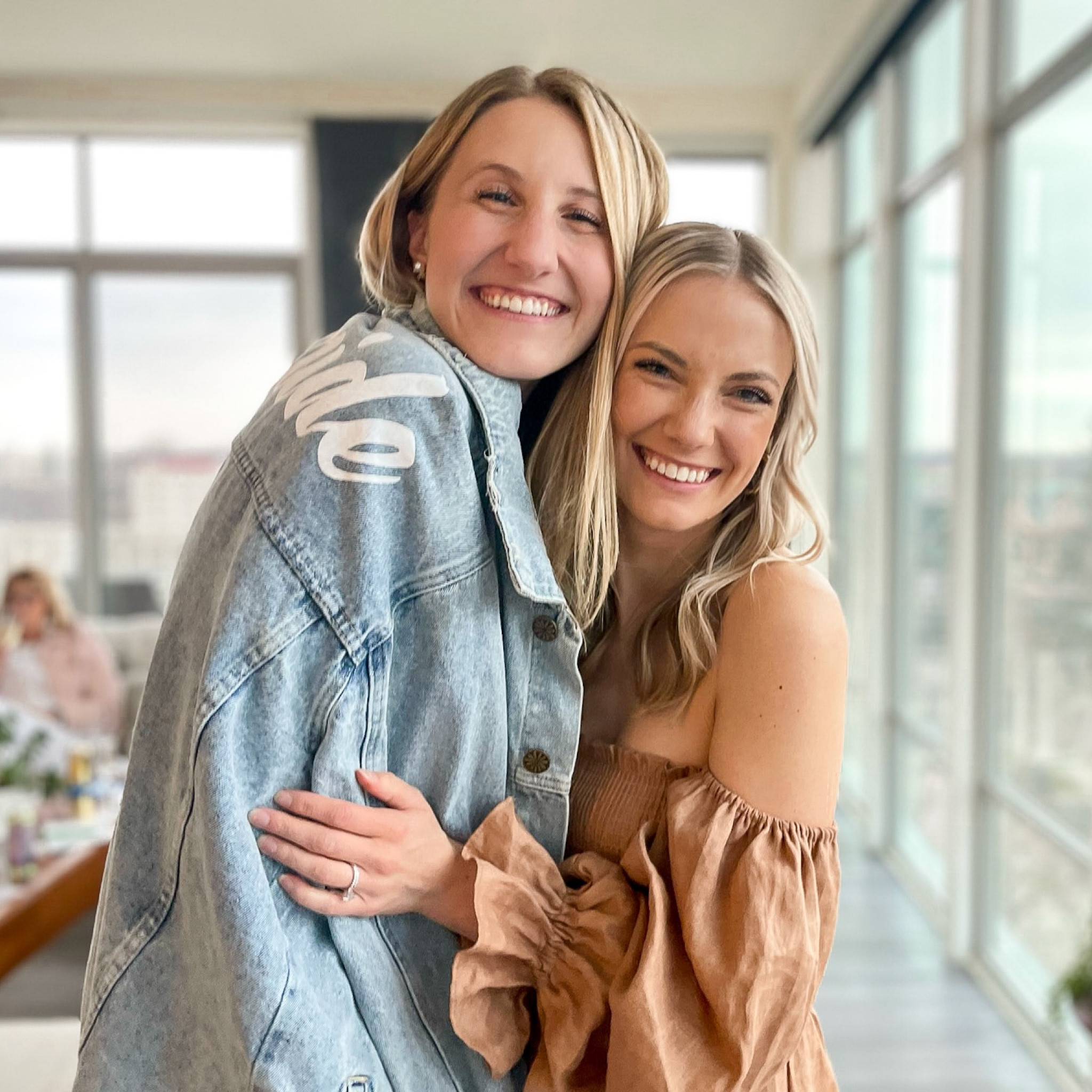 The best bridal shower gift: a traveling bride jean jacket to pass on to your friends who get engaged after you 💙🫶🏼

#LTKunder100 #LTKwedding