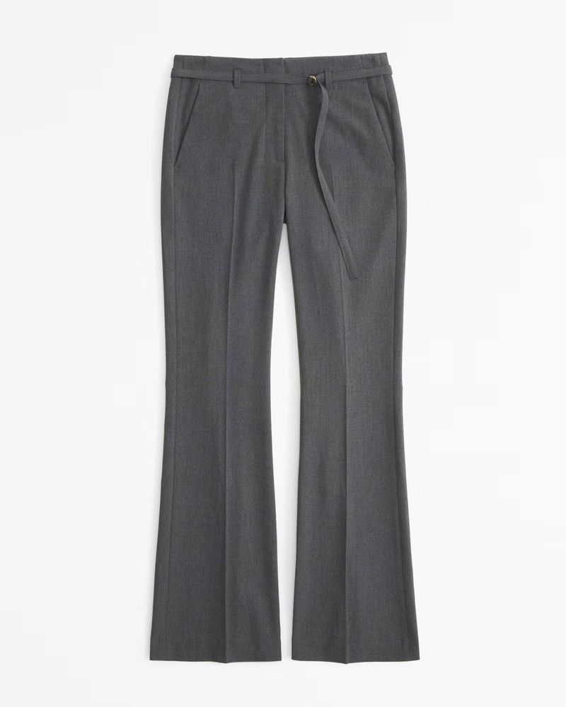 Mini Belt Flare Pant | Abercrombie & Fitch (US)