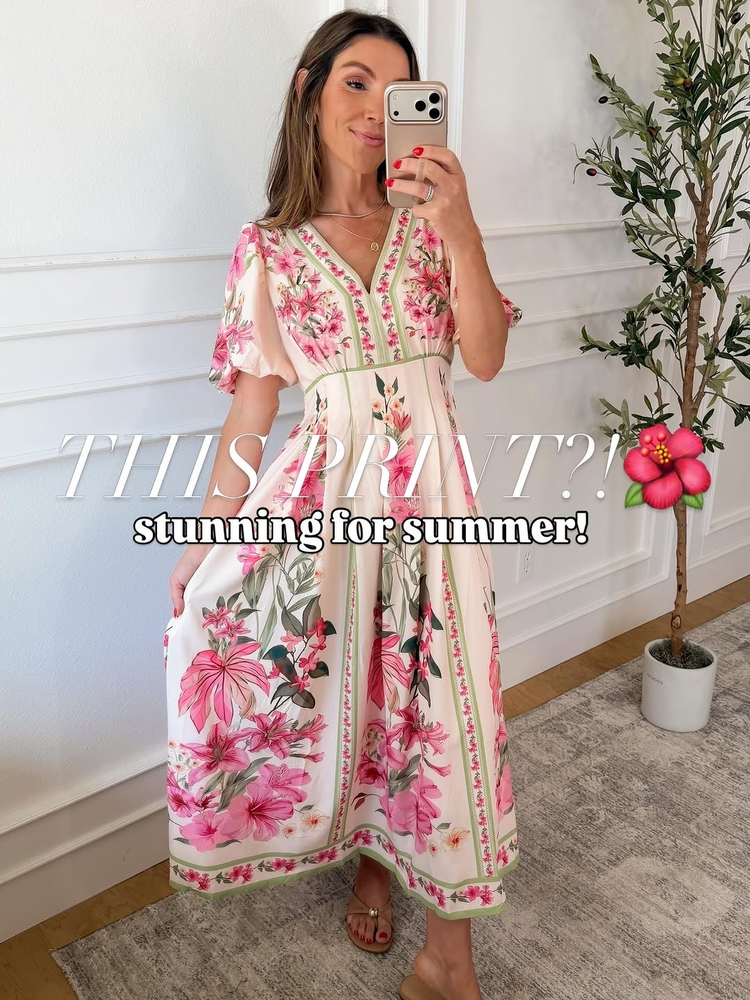 Vacation or a date night! This print is beautiful 🤩🌸

#summerdress #datenight #weddingguest

#LTKWedding #LTKBump #LTKTall