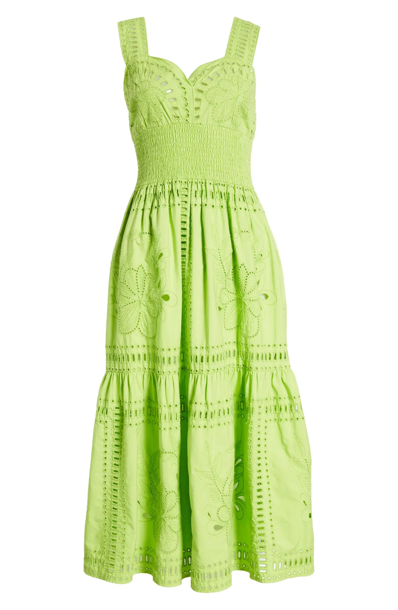 Fawn Smocked Waist Broderie Anglaise Sundress | Nordstrom