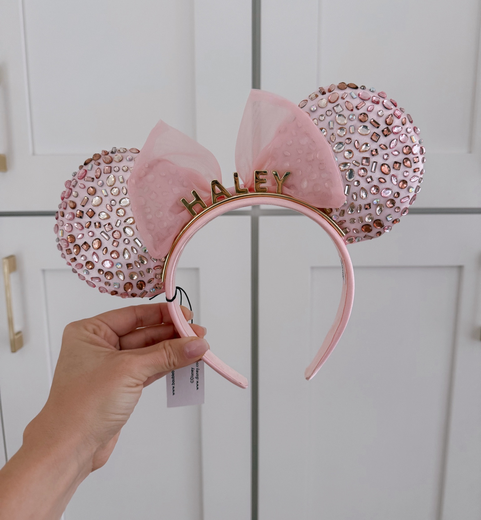 custom baublebar minnie mouse ears 💖