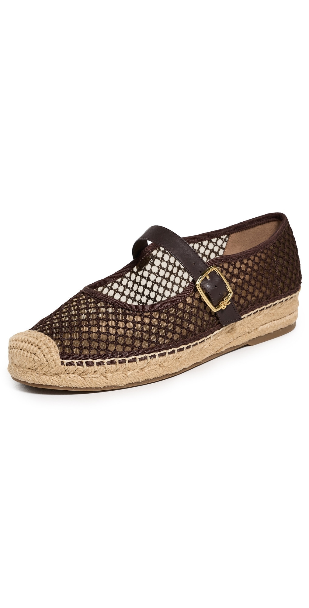 Sam Edelman Mackie Mesh Espadrilles Cafe Noir 6 | Shopbop