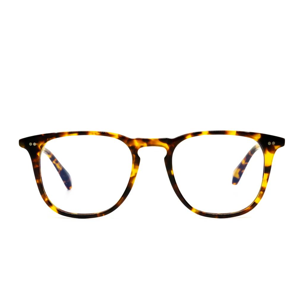 MAXWELL - AMBER TORTOISE + BLUE LIGHT TECHNOLOGY GLASSES | DIFF Eyewear