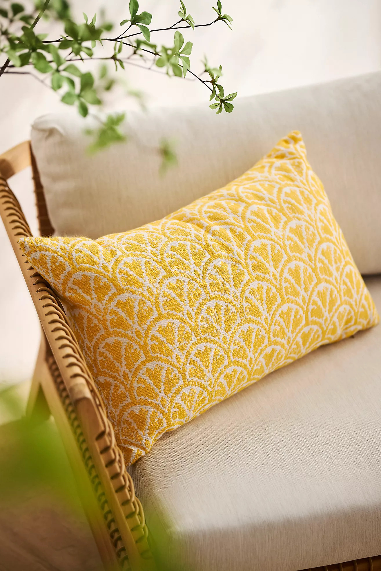 Lumbar Outdoor Pillow | Anthropologie (US)