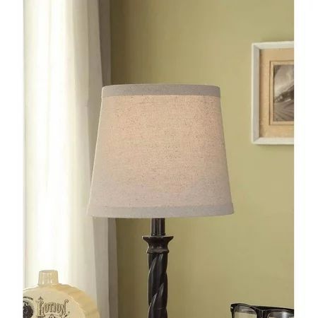 Mainstays Textured Accent Lamp Shade, Beige | Walmart (US)