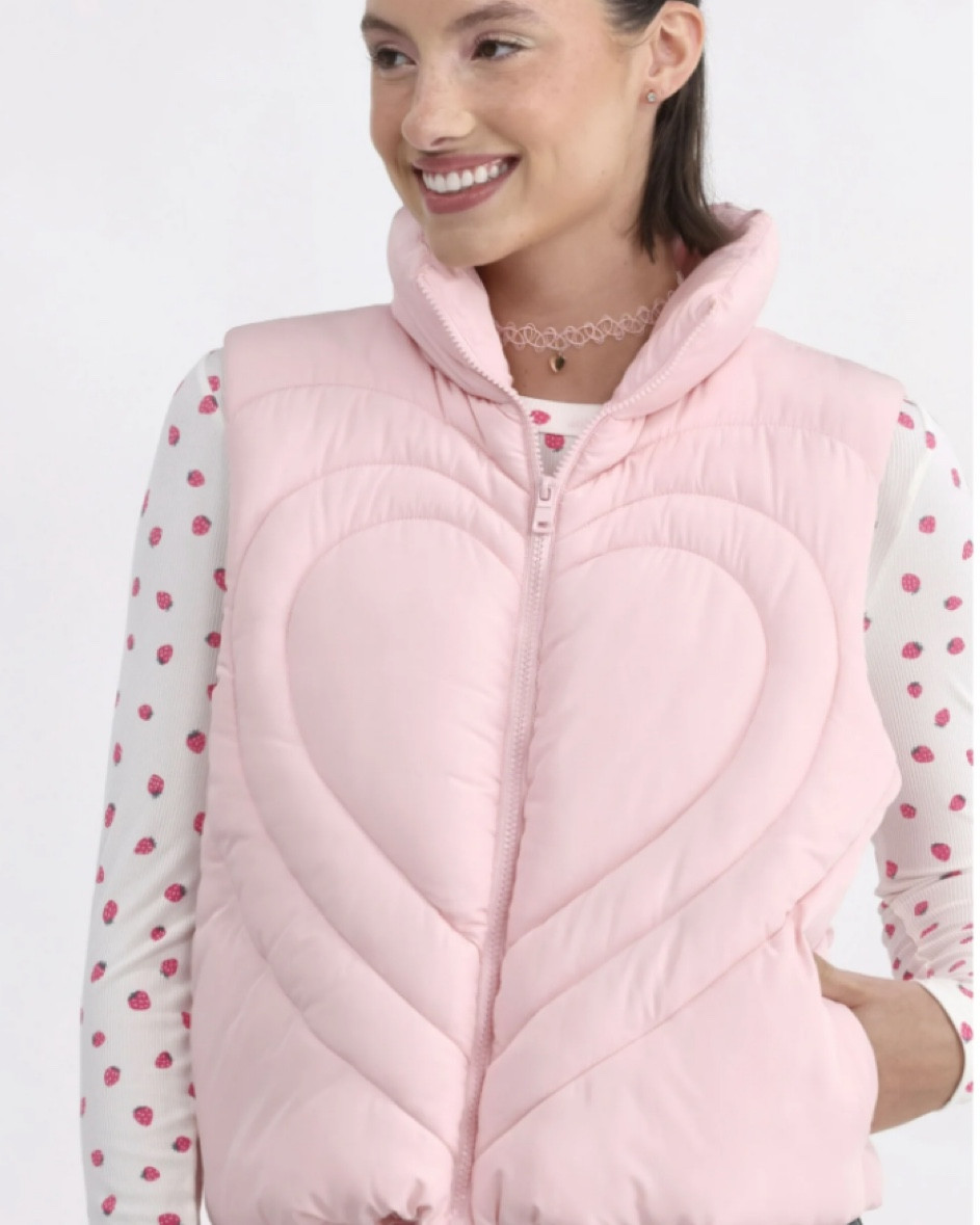 So cute!!! Pink heart puffer vest 💗💗 great for February 💕💕

#LTKStyleTip #LTKWatchNow #LTKSeasonal