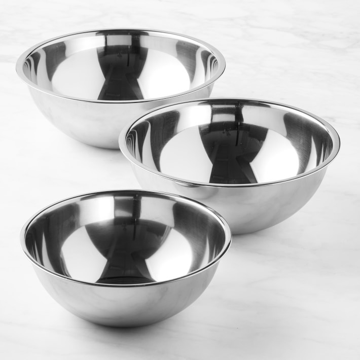 Open Kitchen by Williams Sonoma Stainless Steel Mixing Bowls, Set of 3 | Williams-Sonoma