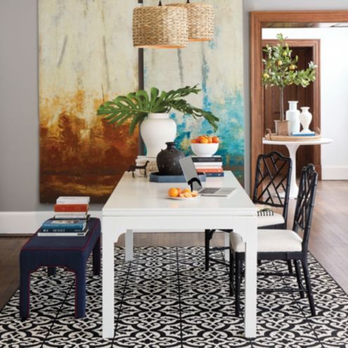 Saratoga Extension Dining Table | Ballard Designs, Inc.