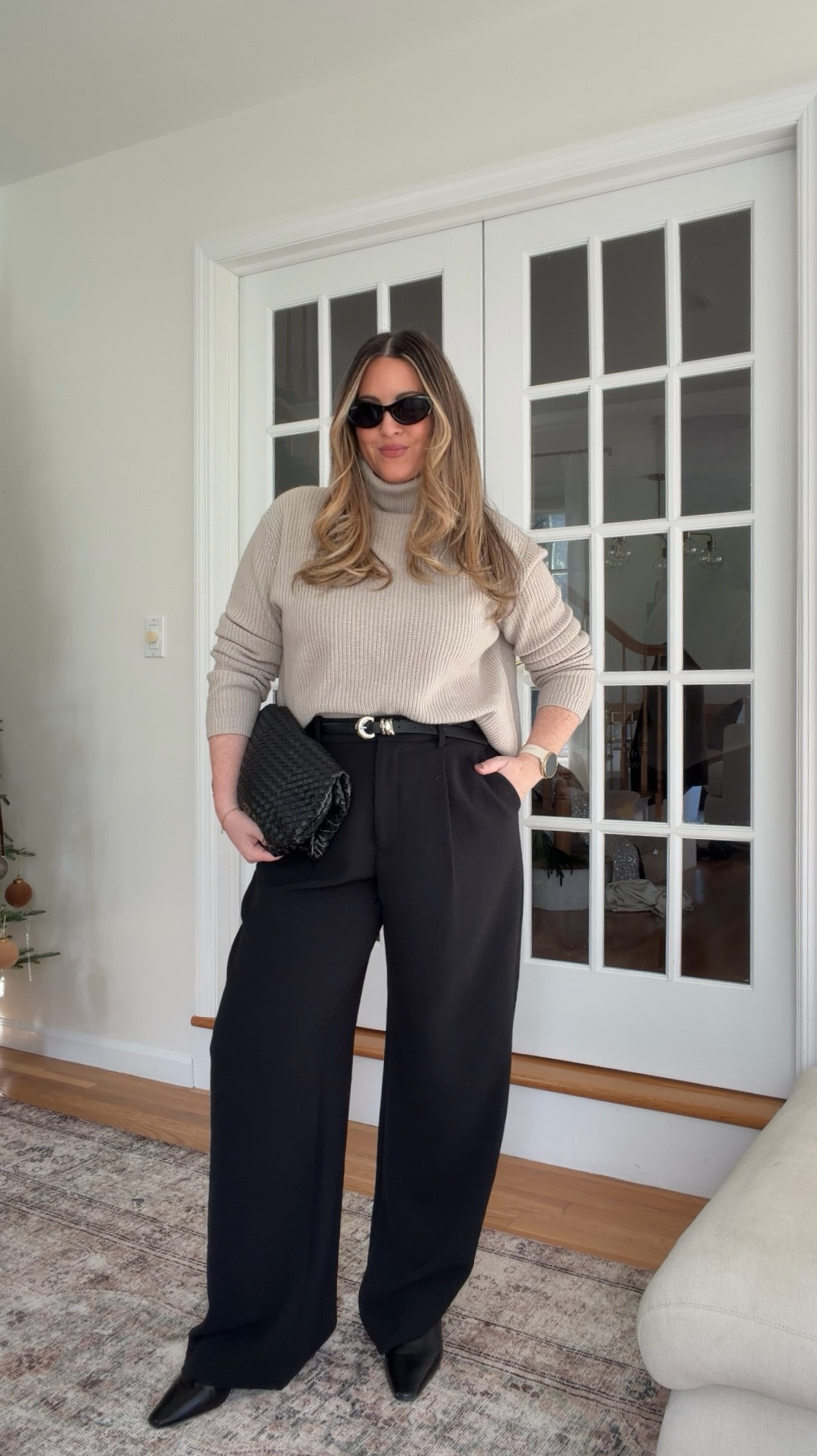 Simple winter outfits I love 〰️ Day 1! Sized up to L in turtleneck and pants are old Abercrombie style (Harper, sadly discontinued). DANIELLE20 for 20% off my most-worn black boots!!

Winter outfits, winter outfit, winter workwear, work outfits, workwear outfit, oversized sweater, quince sweater, turtleneck sweater, sweater outfit, elevated casual 



#LTKootd #LTKSeasonal #LTKgrwm