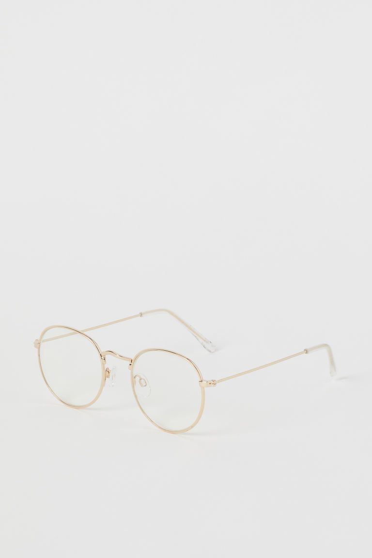 H & M - Eyeglasses - Gold | H&M (US + CA)