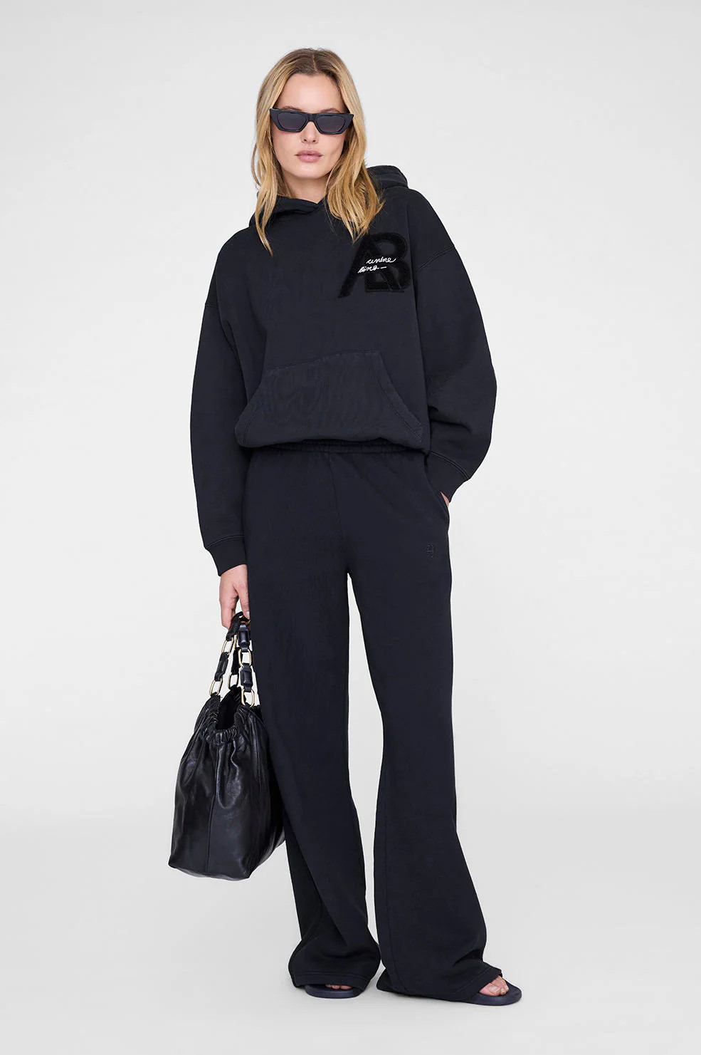 Kacey Sweatpant Monogram | Anine Bing