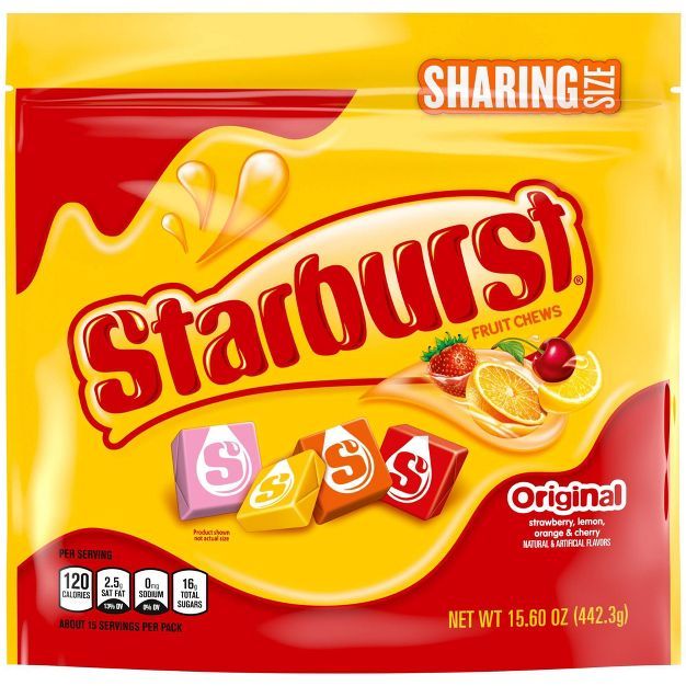 Starburst Original Sharing Size Chewy Candy - 15.6oz | Target