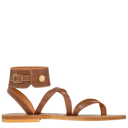 Leather Sandals Brown