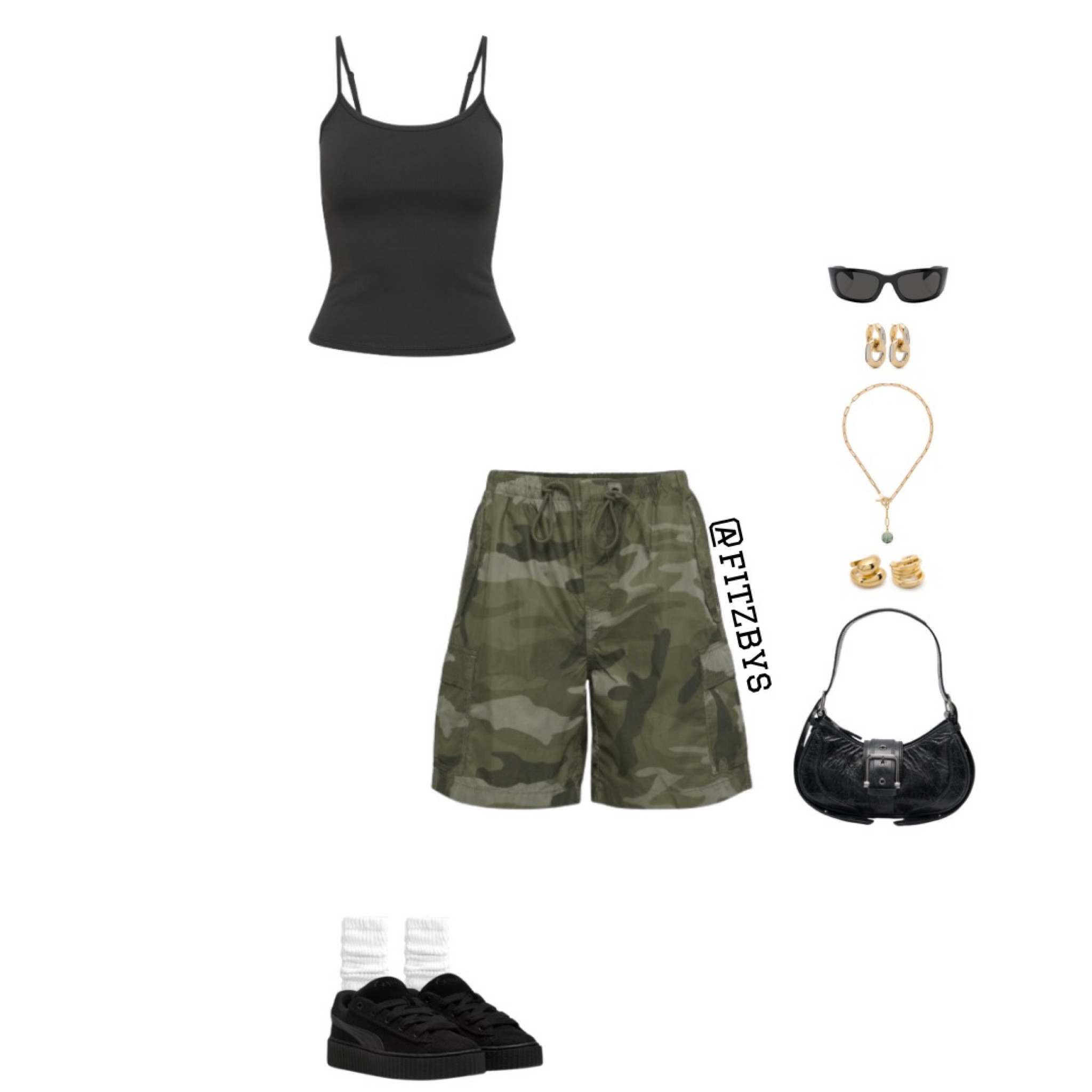 Black and camo fit

Black tank top, tank top, black top , jorts, shorts, camo shorts, camo jorts, parachute shorts, jorts outfit, shorts, shorts outfit, puma sneakers, black sneakers, black sunglasses, black shoulder bag, gold jewelry, summer clothes, summer outfits, vacation outfit, concert outfit, outfit idea, style tip, spring outfit. Cute top, jorts, cute jorts outfit, Trendy outfit, 2024 outfit ideas, cute summer outfit. 

#virtualstylist #outfitideas #outfitinspo #trendyoutfits # fashion #cuteoutfit #summeroutfit #camoshorts #jorts #blacktank #summerclothes #summerstyle #cutesummeroutfit 


#LTKsummer #LTKstyletip