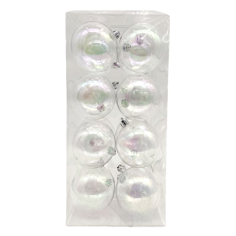 16-Count Clear Bubble Shatterproof Ornaments | At Home