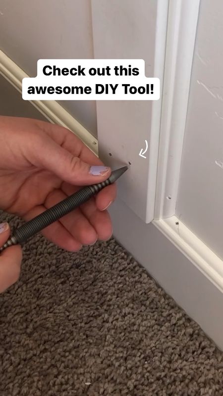 Perfect DIY Tool to help push nails into the wall when building an accent wall #LTKDIY

#LTKhome #LTKstyletip #LTKfamily
